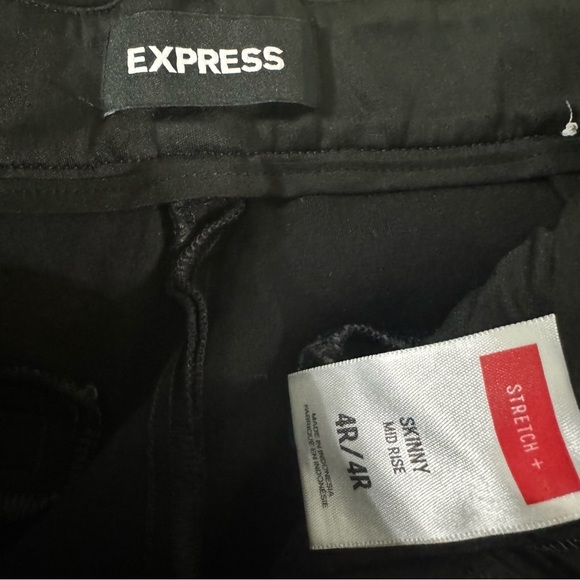 Skinny mid-rise express trousers - Picture 2 of 4